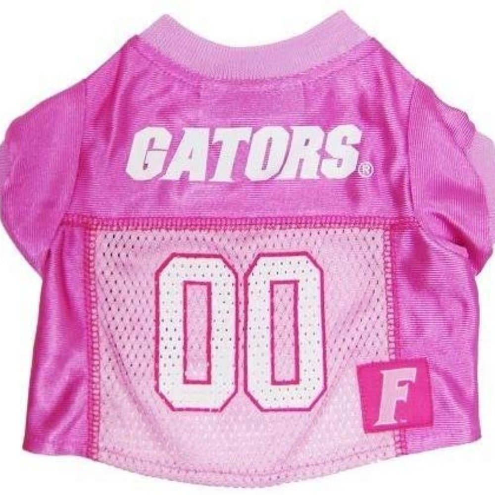 HOST PICK. FLORIDA GATORS DOG/CAT PINK PET MESH JERSEY NEW